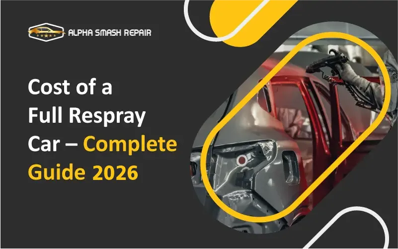Car Respray Cost in Perth (2026) – Prices & Hidden Charges